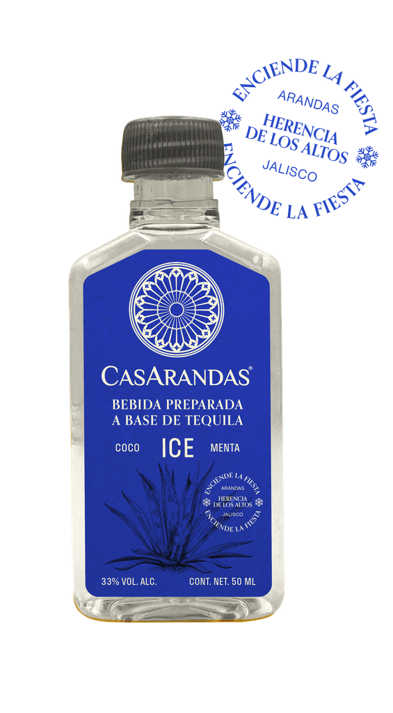 "ICE" CASARANDAS-12 piezas (Licor de Agave)(50ml c/u) Total 600ml